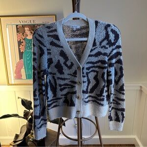 Madewell Animal Print Cardigan